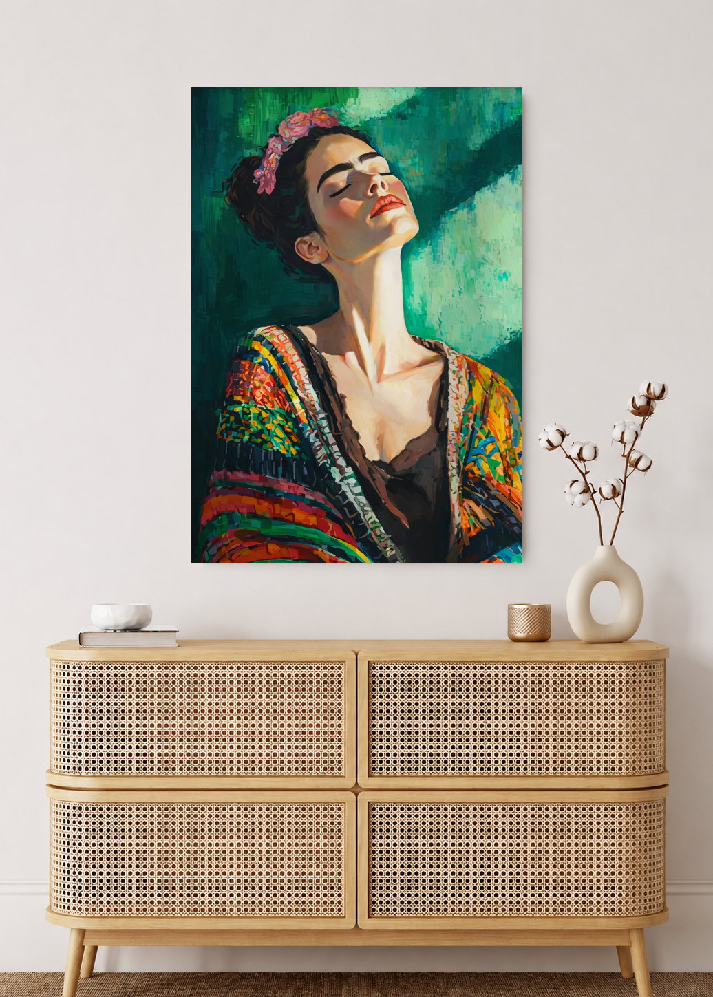 Cuadro Decorativo Sin Marco - MDF 9mm Edición Especial Frida Kahlo I - foto 2