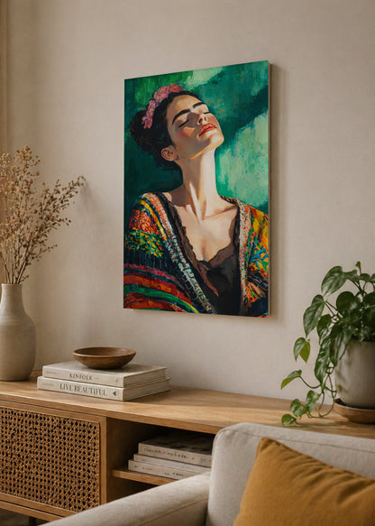 Cuadro Decorativo Sin Marco - MDF 9mm Edición Especial Frida Kahlo I - foto 4