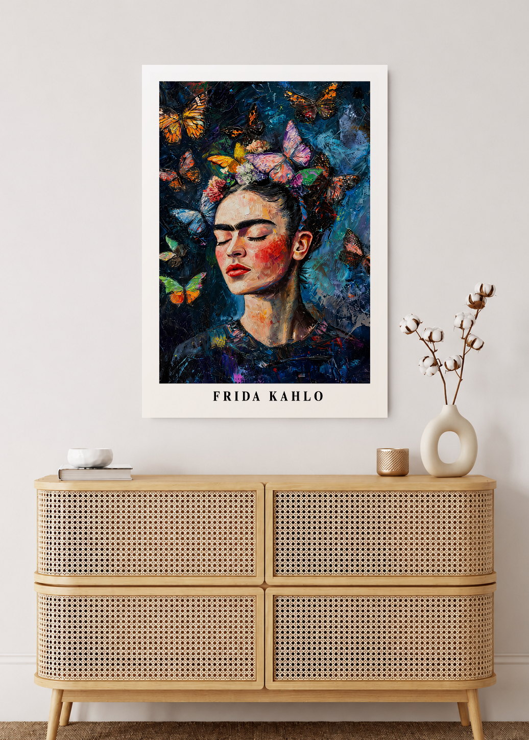 Cuadro Decorativo Sin Marco - MDF 9mm Edición Especial Frida Kahlo IV - foto 2