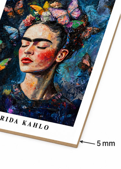 Cuadro Decorativo Sin Marco - MDF 9mm Edición Especial Frida Kahlo IV - foto 6