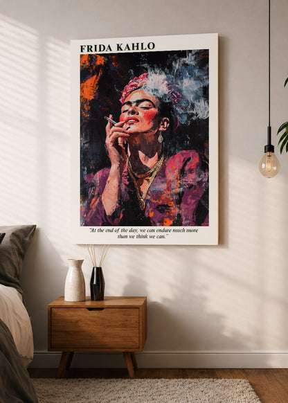 Cuadro Decorativo Sin Marco - MDF 9mm Edición Especial Frida Kahlo IX - foto 1