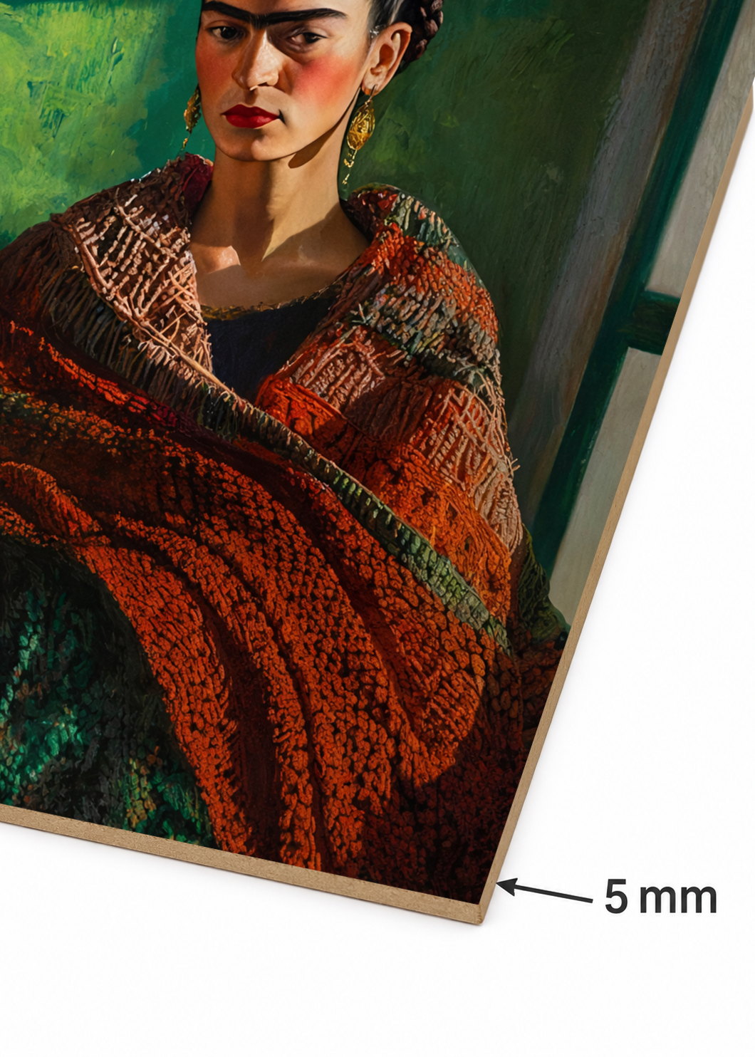 Cuadro Decorativo Sin Marco - MDF 9mm Edición Especial Frida Kahlo VI - foto 6
