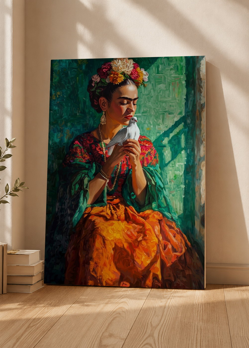 Cuadro Decorativo Sin Marco - MDF 9mm Edición Especial Frida Kahlo VII - foto 3