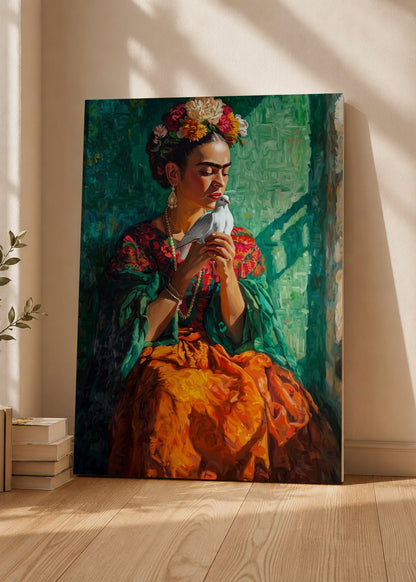 Cuadro Decorativo Sin Marco - MDF 9mm Edición Especial Frida Kahlo VII - foto 3