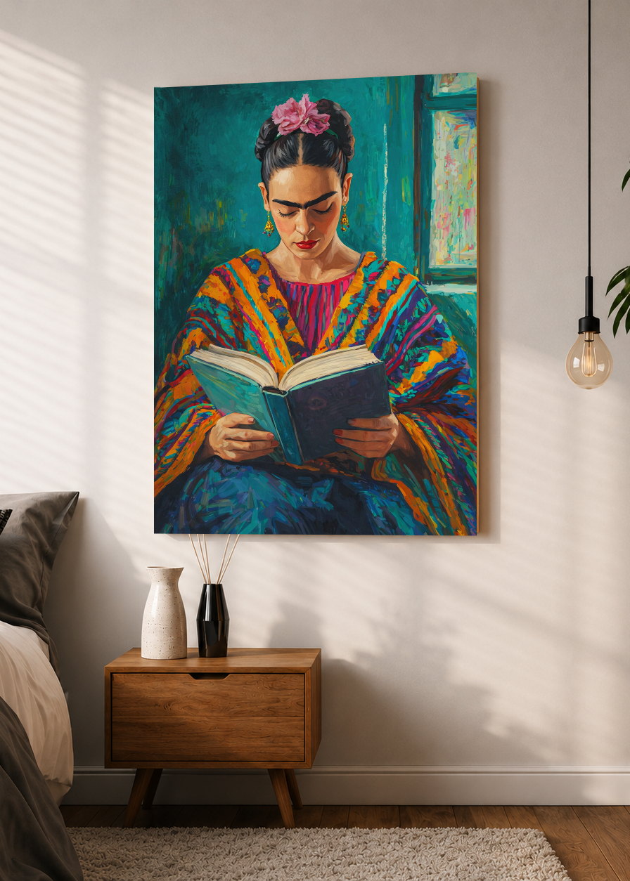 Cuadro Decorativo Sin Marco - MDF 9mm Edición Especial Frida Kahlo VIII - foto 1