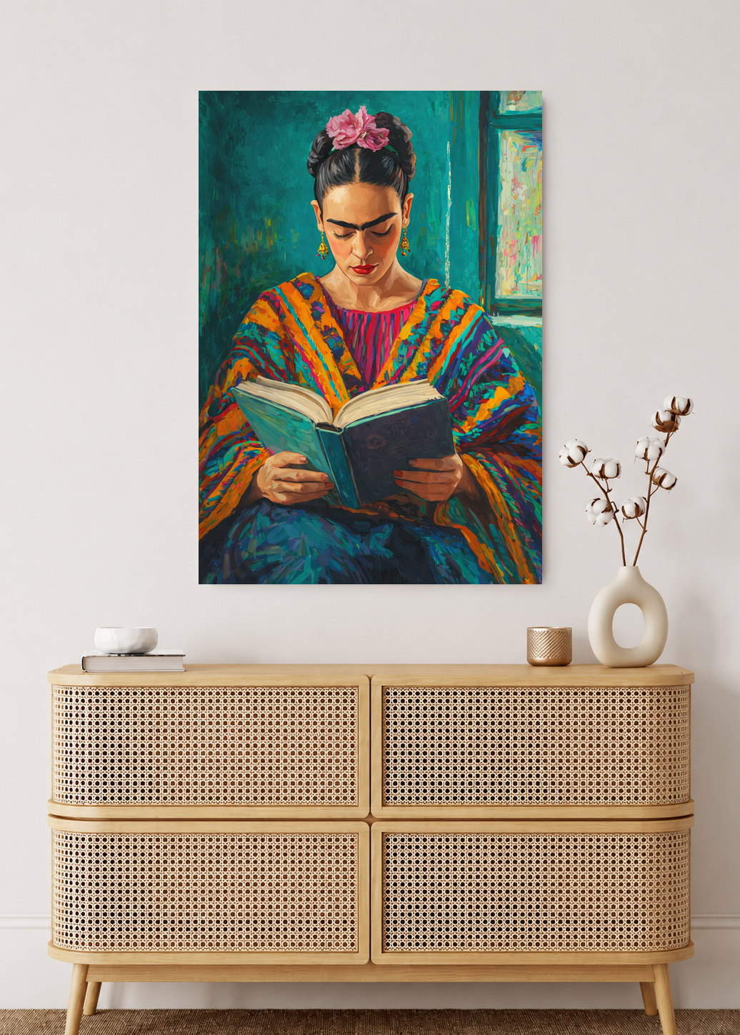 Cuadro Decorativo Sin Marco - MDF 9mm Edición Especial Frida Kahlo VIII - foto 2