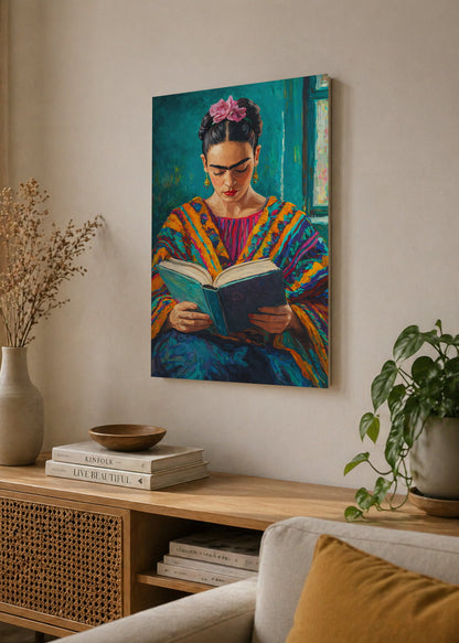 Cuadro Decorativo Sin Marco - MDF 9mm Edición Especial Frida Kahlo VIII - foto 4