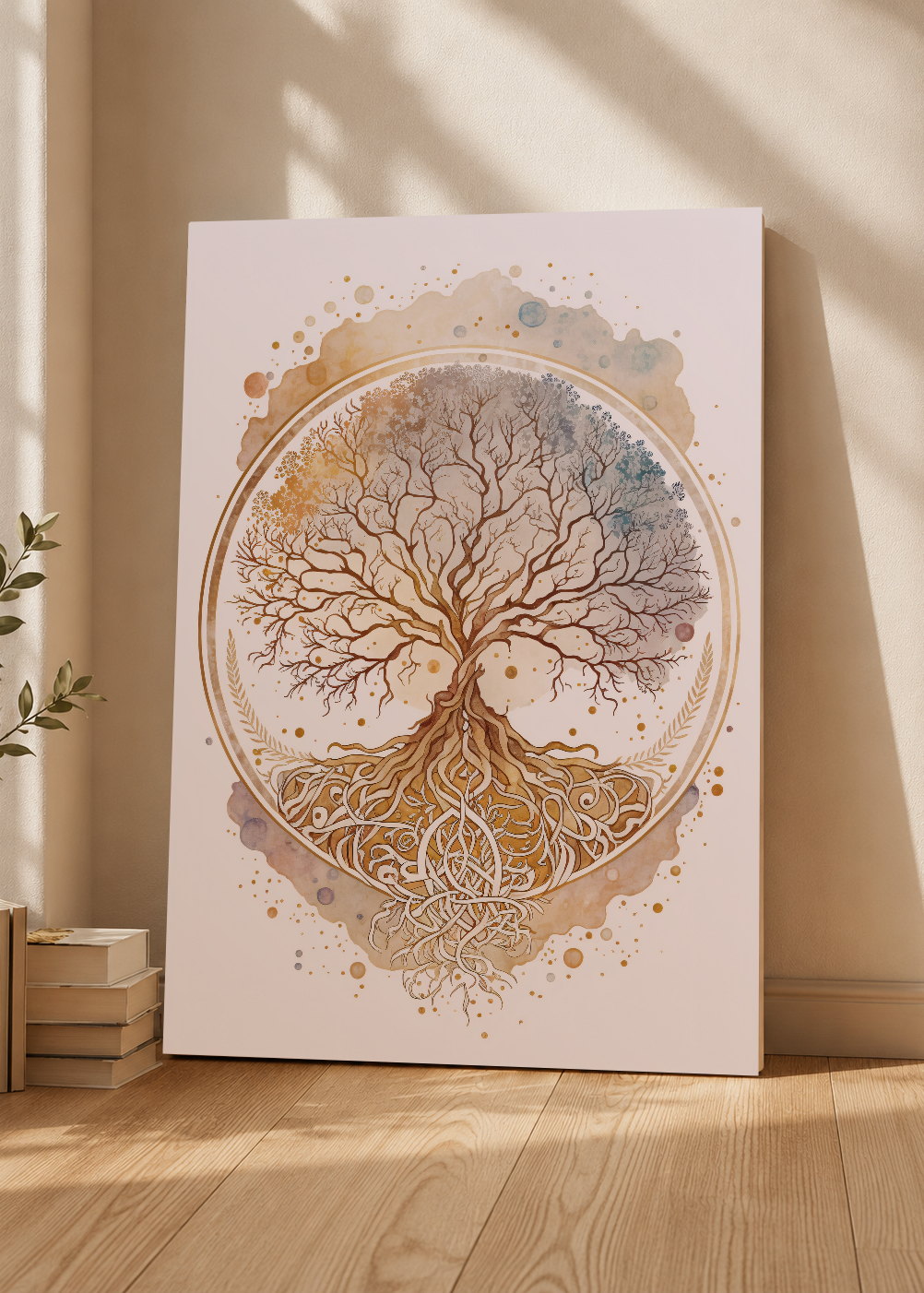 Cuadro Decorativo Sin Marco - MDF 9mm Espiritual Árbol de la Vida - foto 3