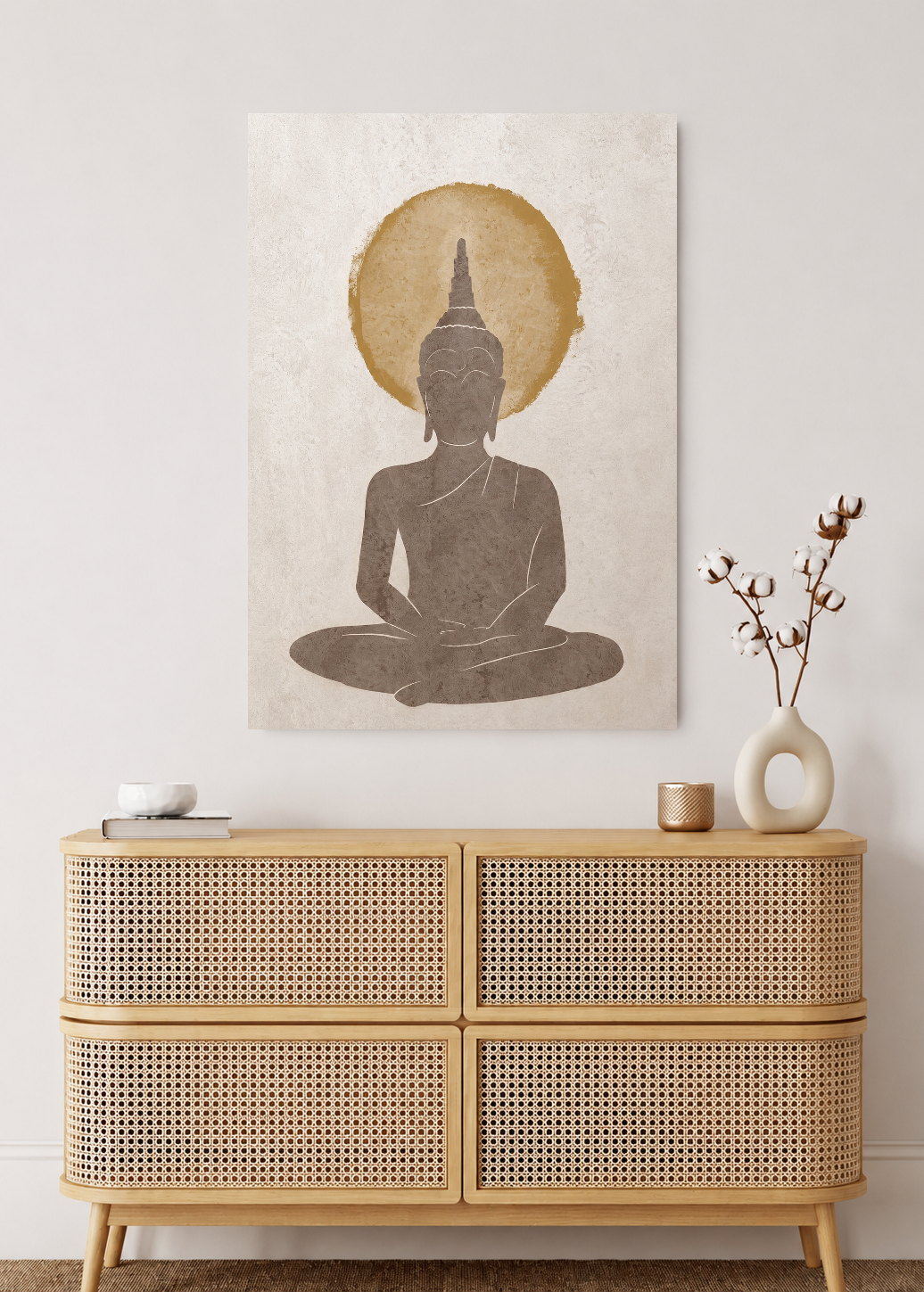 Cuadro Decorativo Sin Marco - MDF 9mm Espiritual Buda V - foto 2