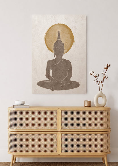 Cuadro Decorativo Sin Marco - MDF 9mm Espiritual Buda V - foto 2
