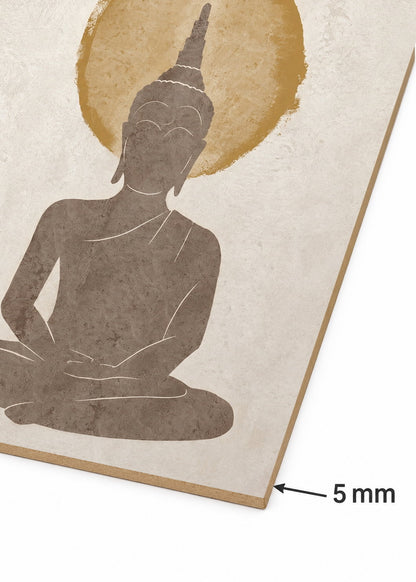 Cuadro Decorativo Sin Marco - MDF 9mm Espiritual Buda V - foto 6