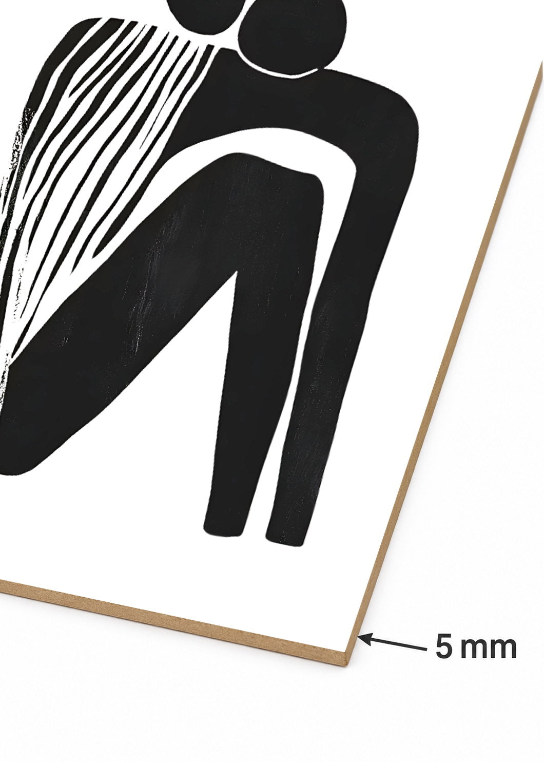 Cuadro Decorativo Sin Marco - MDF 9mm Abstractos Modernos Atelier 36 V - foto 6