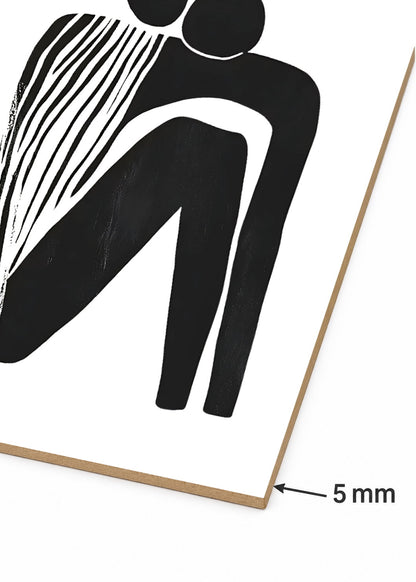 Cuadro Decorativo Sin Marco - MDF 9mm Abstractos Modernos Atelier 36 V - foto 6