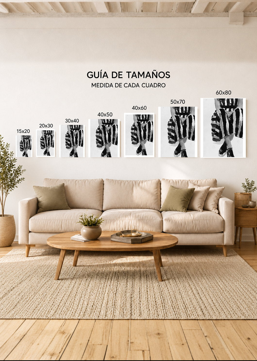 Cuadro Decorativo Sin Marco - MDF 9mm Abstractos Modernos Atelier 36 X - foto 5