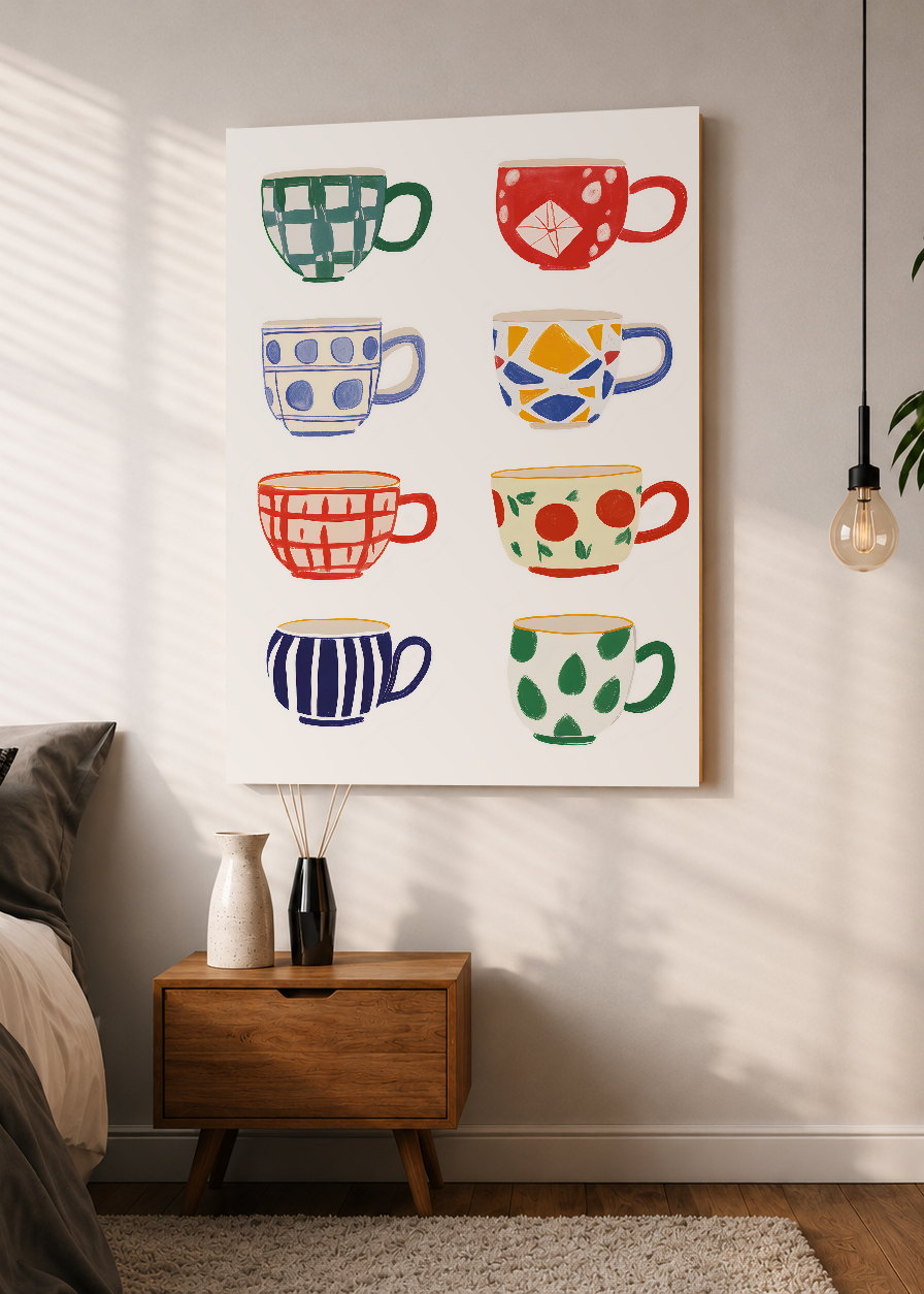 Cuadro Decorativo Sin Marco - MDF 9mm Café Coffee Mood XIV - foto 1