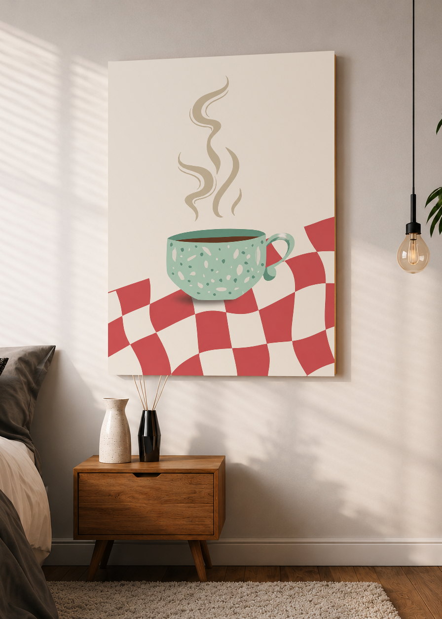 Cuadro Decorativo Sin Marco - MDF 9mm Coffee Mood XXI - foto 1
