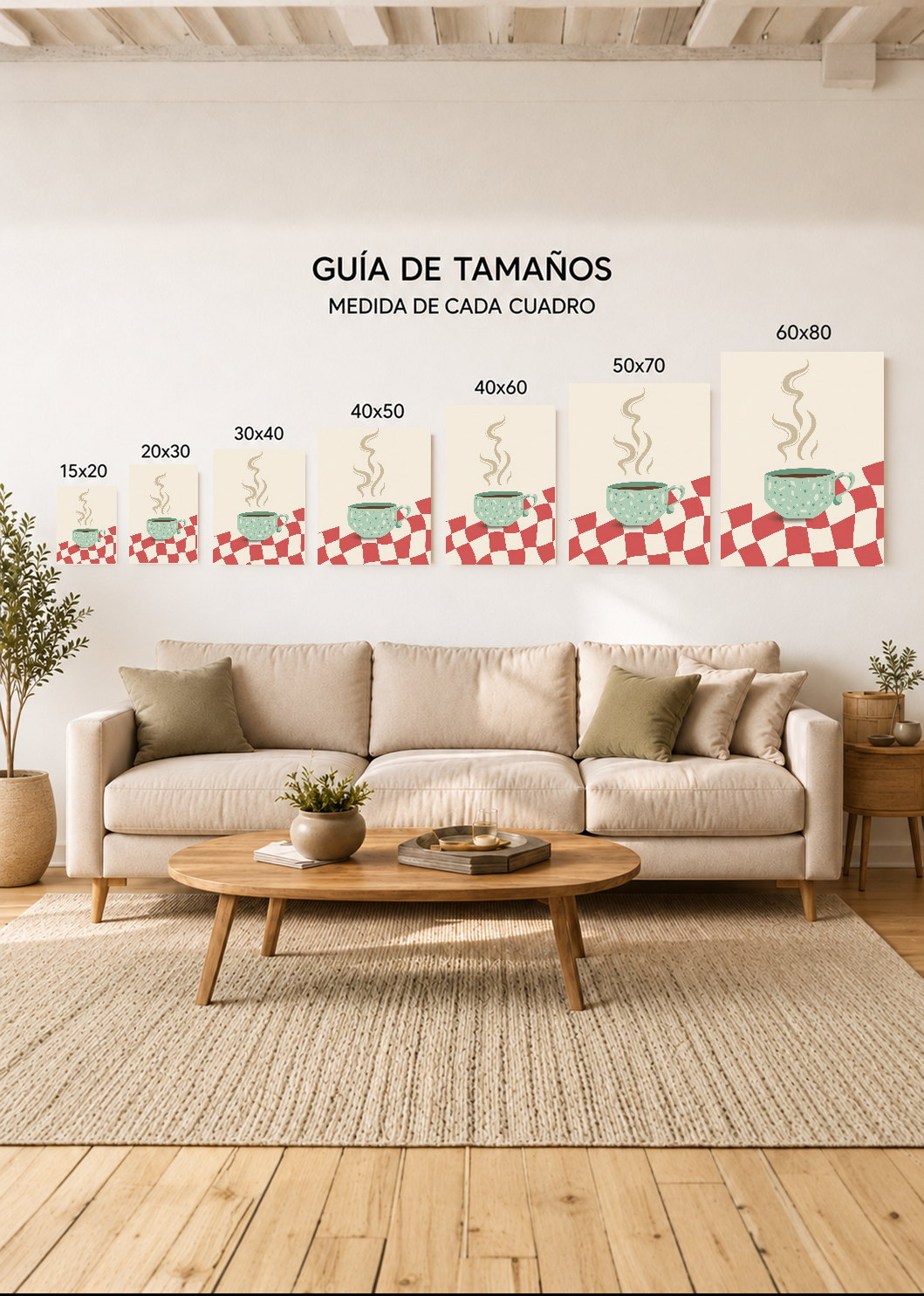 Cuadro Decorativo Sin Marco - MDF 9mm Coffee Mood XXI - foto 5