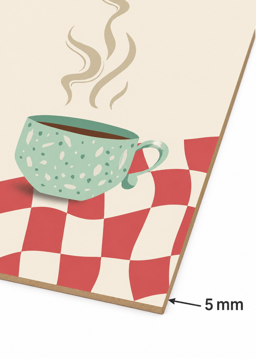 Cuadro Decorativo Sin Marco - MDF 9mm Coffee Mood XXI - foto 6