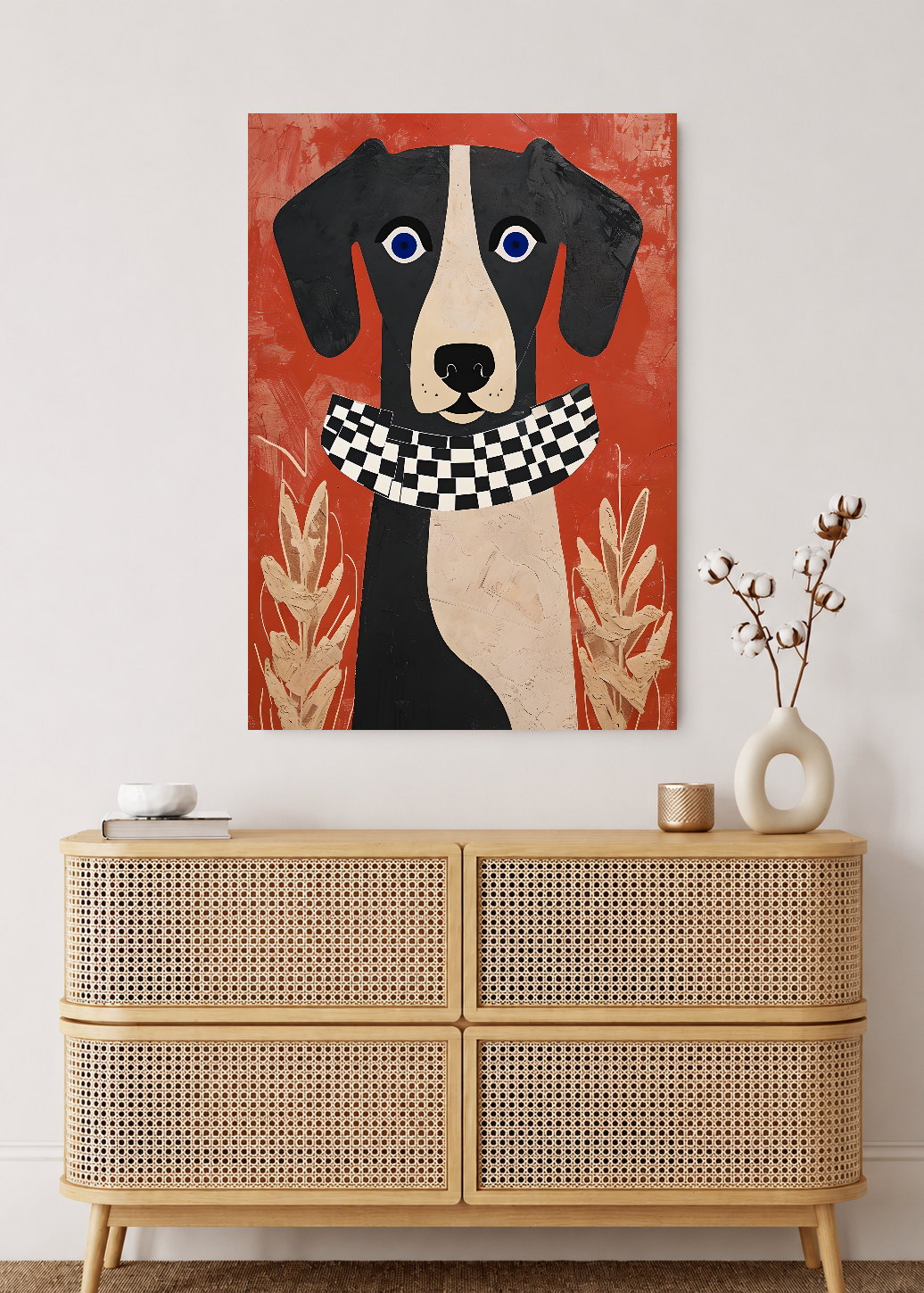 Cuadro Decorativo Sin Marco - MDF 9mm Como Perros y Gatos VII - foto 2