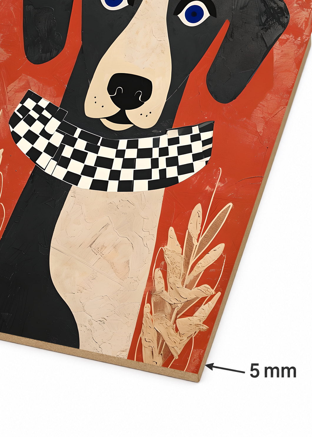 Cuadro Decorativo Sin Marco - MDF 9mm Como Perros y Gatos VII - foto 6