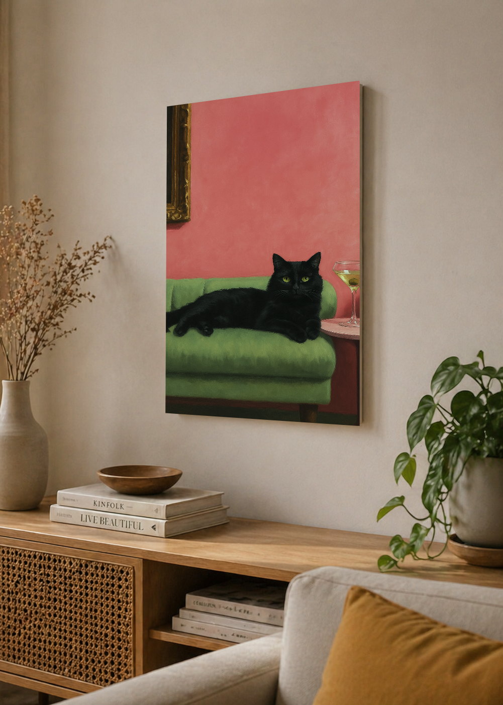 Cuadro Decorativo Sin Marco - MDF 9mm Como Perros y Gatos XVIII - foto 4