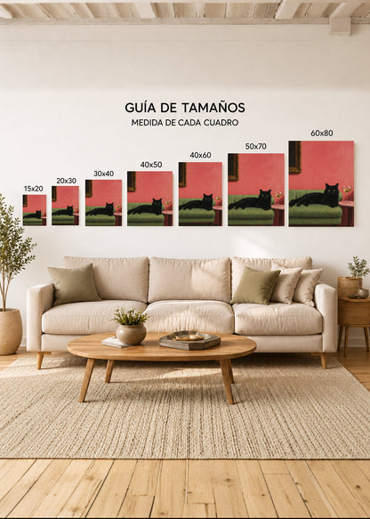 Cuadro Decorativo Sin Marco - MDF 9mm Como Perros y Gatos XVIII - foto 5