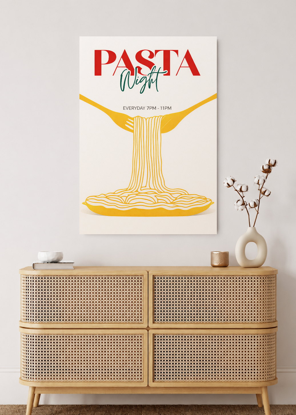 Cuadro Decorativo Sin Marco - MDF 9mm Pasta Cocina Cool XIV - foto 2