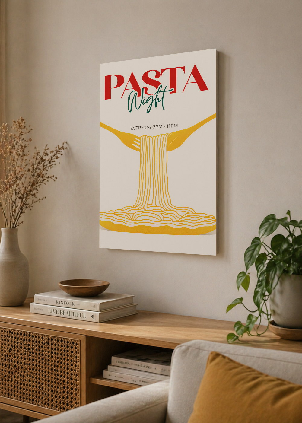 Cuadro Decorativo Sin Marco - MDF 9mm Pasta Cocina Cool XIV - foto 4