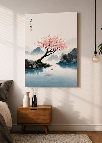 Cuadro Decorativo Sin Marco - MDF 9mm Japandi Decoración Japonesa V - foto 1