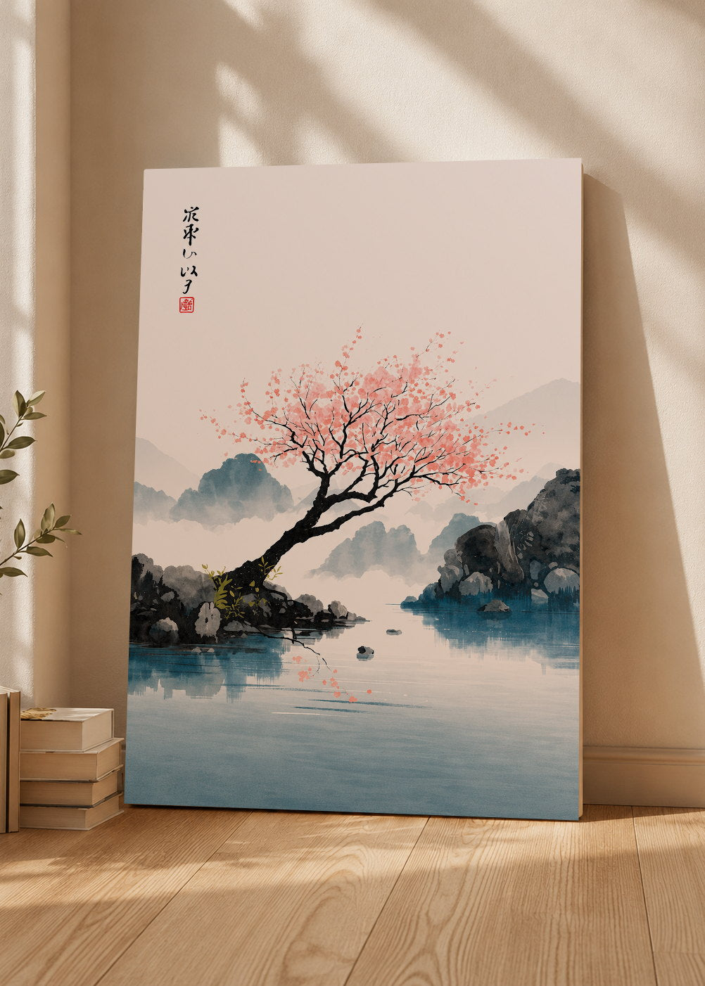 Cuadro Decorativo Sin Marco - MDF 9mm Japandi Decoración Japonesa V - foto 3