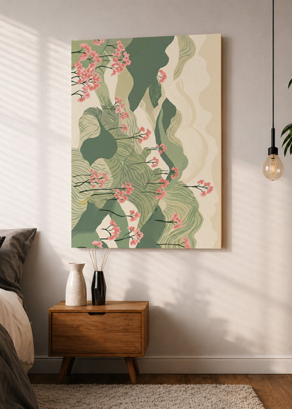 Cuadro Decorativo Sin Marco - MDF 9mm Japandi Decoración Japonesa XIV - foto 1