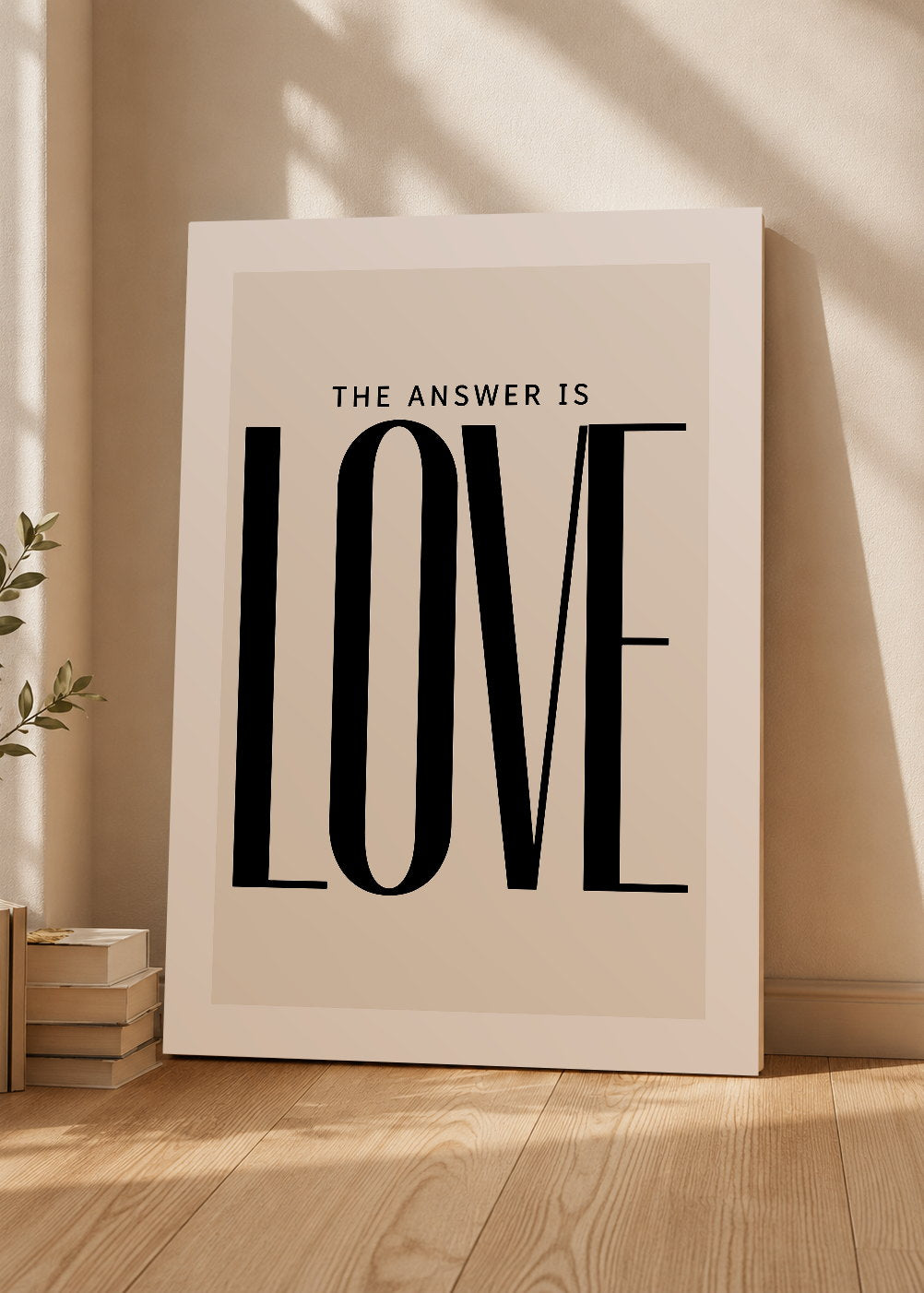 Cuadro Decorativo Sin Marco - MDF 9mm Motivacion Love - foto 3