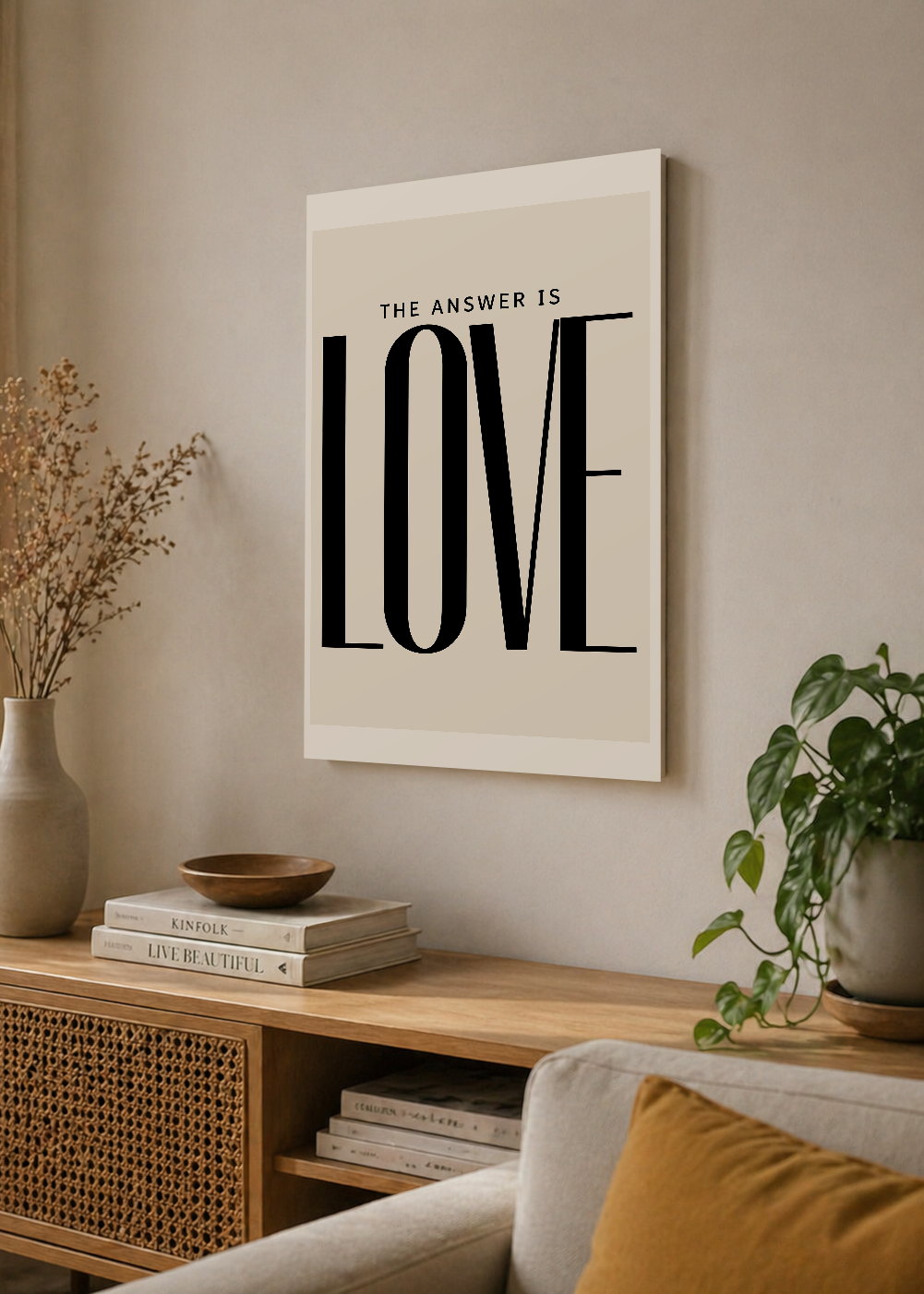 Cuadro Decorativo Sin Marco - MDF 9mm Motivacion Love - foto 4