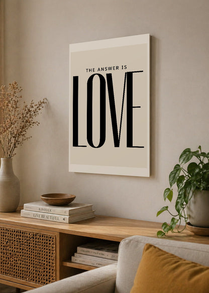 Cuadro Decorativo Sin Marco - MDF 9mm Motivacion Love - foto 4