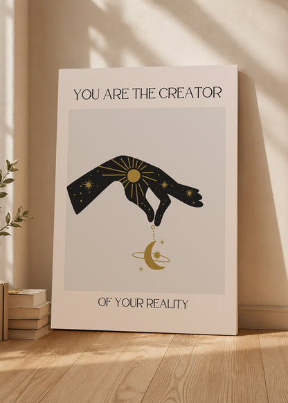 Cuadro Decorativo Sin Marco - MDF 9mm Motivacion You Are The Creator - foto 3