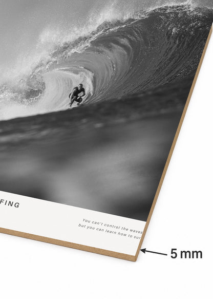 Cuadro Decorativo Sin Marco - MDF 9mm Surf Playa Tabla Olas - foto 6