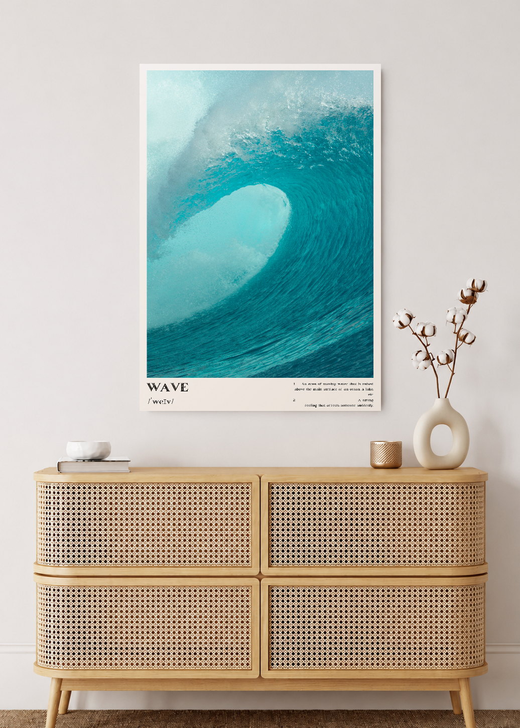 Cuadro Decorativo Sin Marco - MDF 9mm Surf Playa Tabla Olas y Arena - foto 2