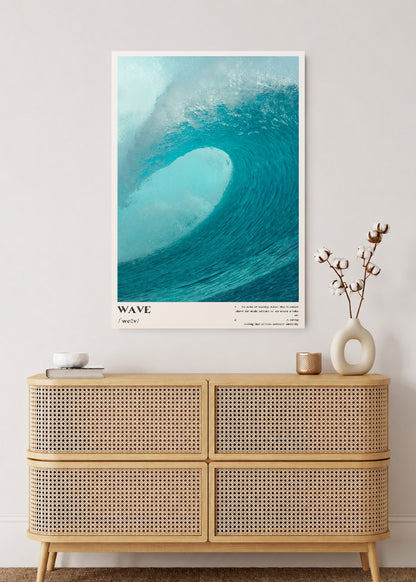 Cuadro Decorativo Sin Marco - MDF 9mm Surf Playa Tabla Olas y Arena - foto 2