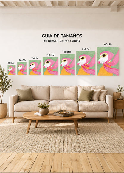 Set x2 Cuadros Decorativos Sin Marco - MDF 9mm Abstractos Modernos Colección Colours In The Air XIX - foto 4