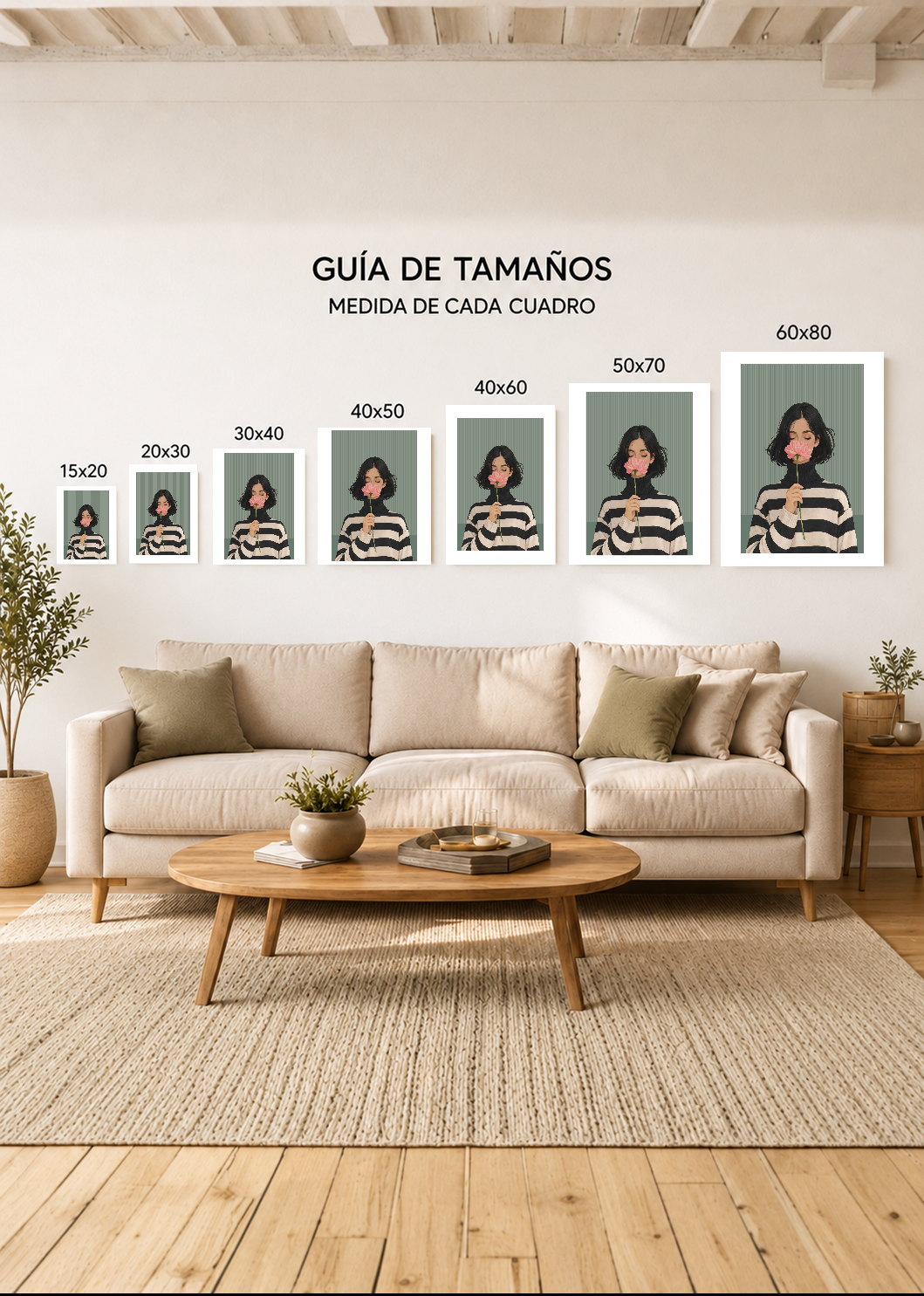 Set x2 Cuadros Decorativos Sin Marco - MDF 9mm Abstractos Modernos New Collection I - foto 4