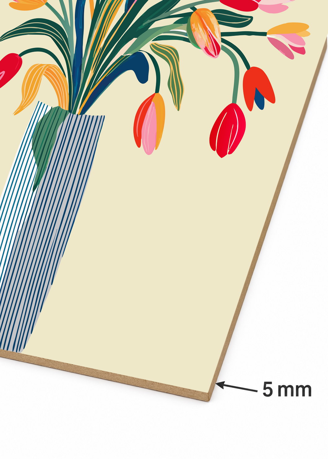 Set x2 Cuadros Decorativos Sin Marco - MDF 9mm Botánicos Plantas Botanic Vibes XXX - foto 5