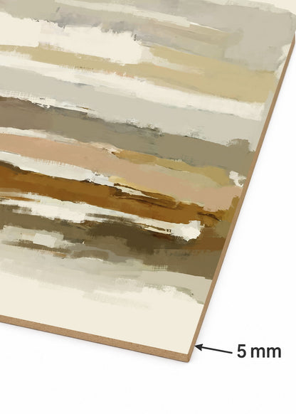 Set x3 Cuadros Decorativos Sin Marco - MDF 9mm Abstract IX - foto 5