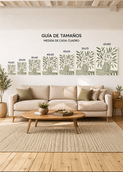 Set x3 Cuadros Decorativos Sin Marco - MDF 9mm Abstract XIX - foto 4