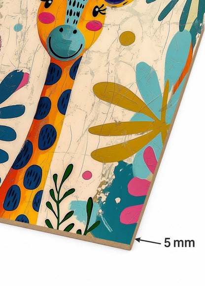 Set x3 Cuadros Decorativos Sin Marco - MDF 9mm Infantiles Wonderland XX - foto 5