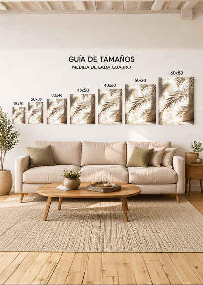 Set x3 Cuadros Decorativos Sin Marco - MDF 9mm Surf Playa Tabla Olas y Arena XV - foto 4