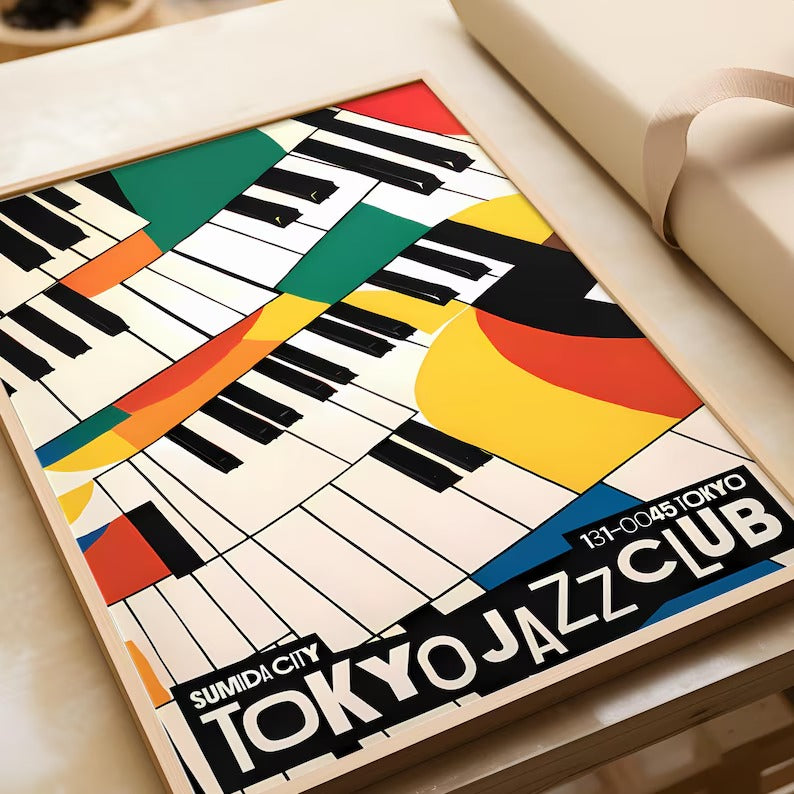 Cuadro Decorativo Música, Jazz Club Tokyo