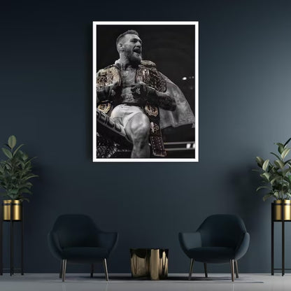 Cuadro Decorativo Póster MMA, Conor McGregor