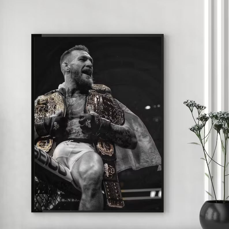 Cuadro Decorativo Póster MMA, Conor McGregor
