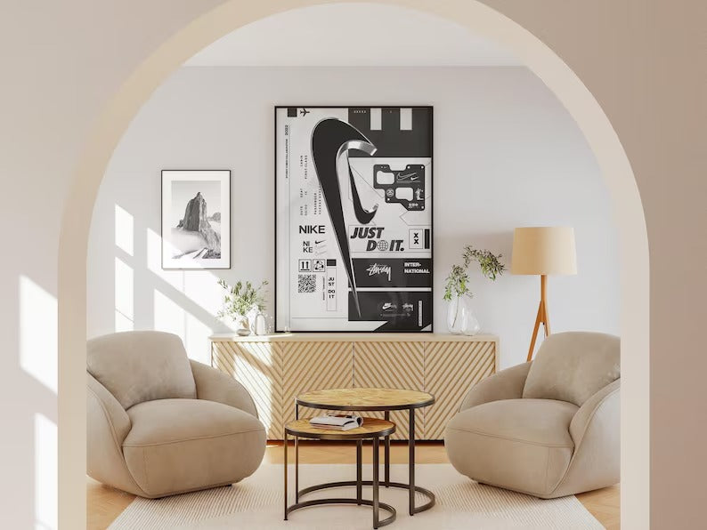Cuadro Decorativo Deporte, Nike, Moda
