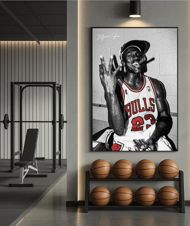 Cuadro Decorativo Deporte, Basketball, Jordan